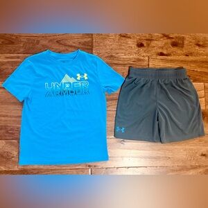 Under Armour Boys Tee & Shorts Set